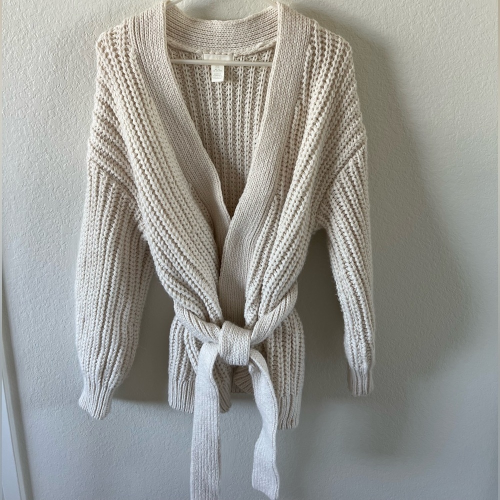 H&M Wrap Sweater